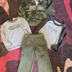 Calvin Klein Boy Set hoodie sweat pants shirt